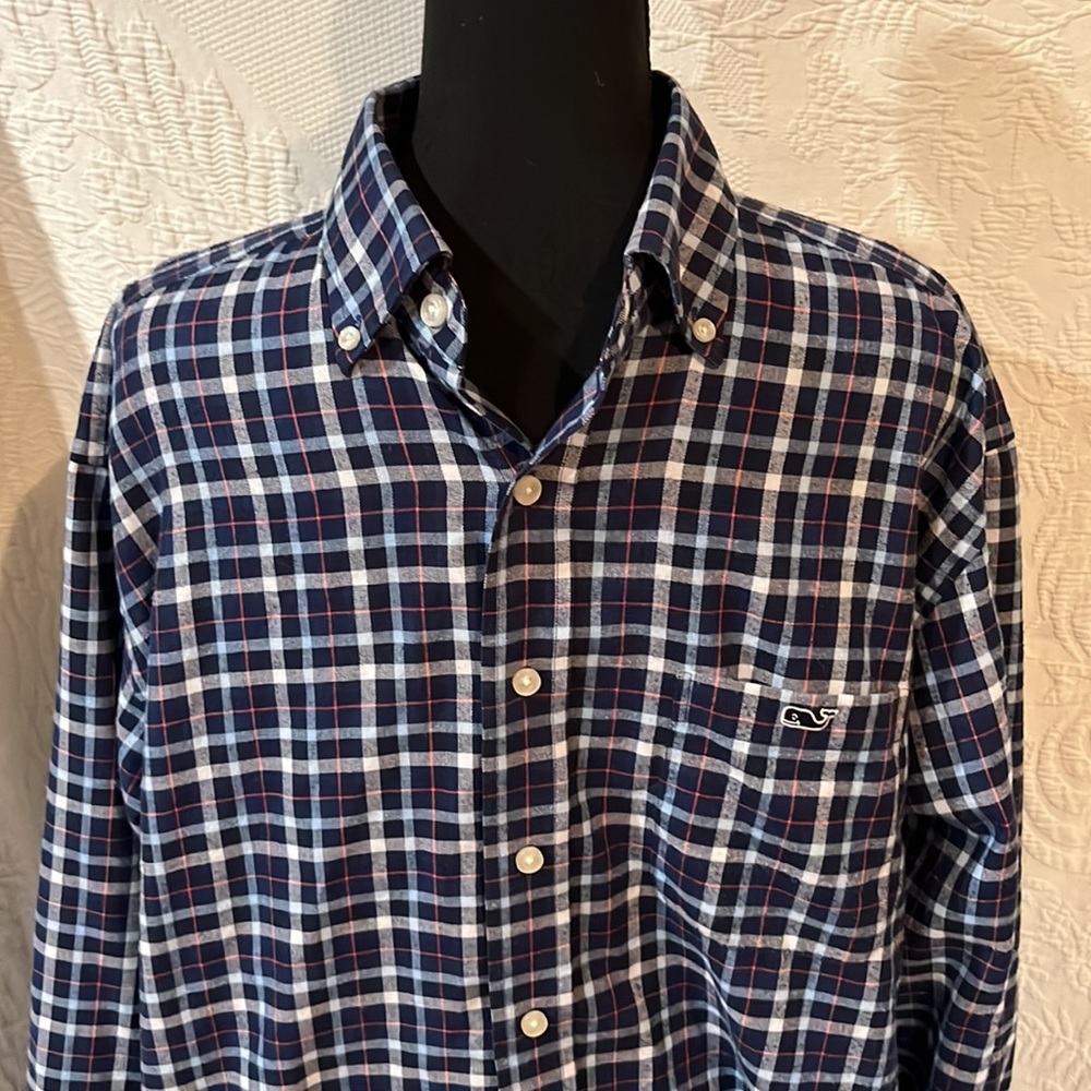 Vineyard Vines classic fit Tucker shirt,‎ size large - Picture 2 of 14